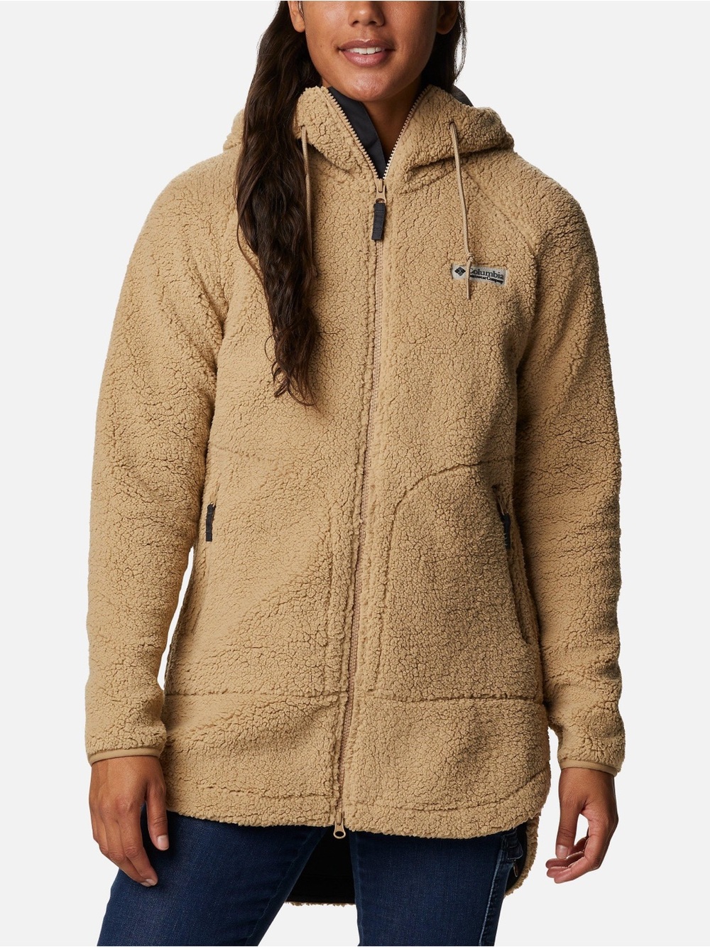 Columbia CSC Sherpa Jacket Size Small Tan
